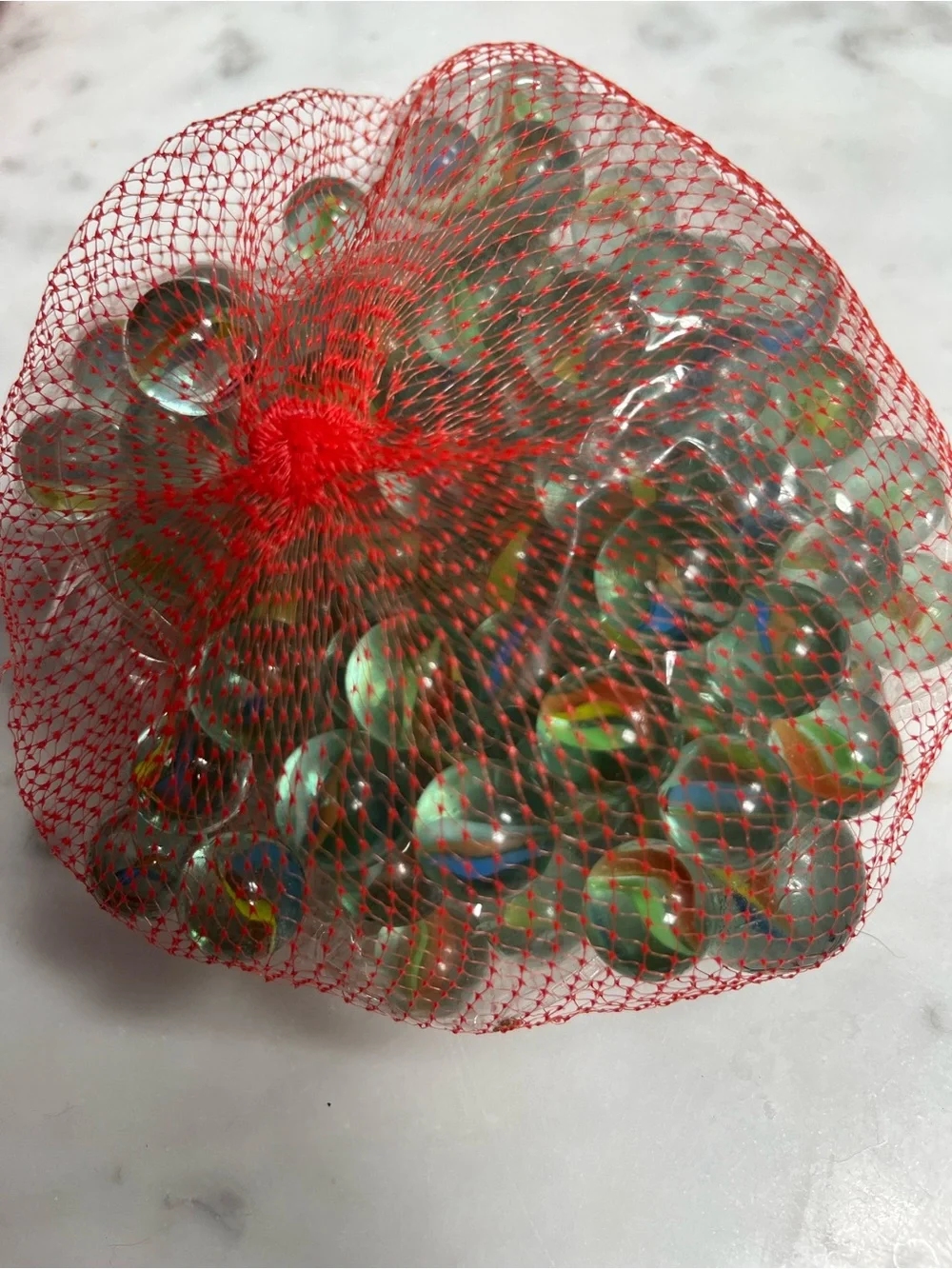 Vintage Marbles Bag Includes 99 Plus 1 Lucky Shooter Sealed Toy